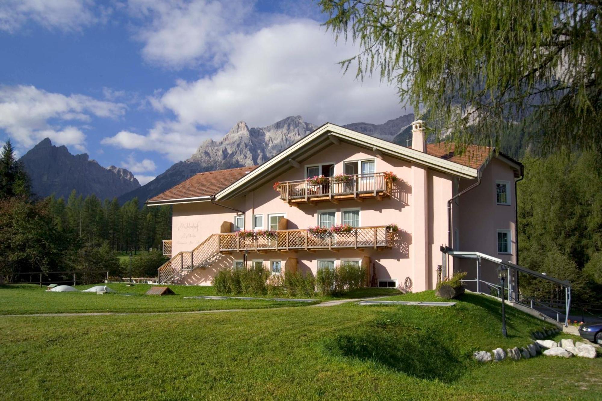 Bad Moos Dependance "Muehlenhof" Hotel Sexten Buitenkant foto